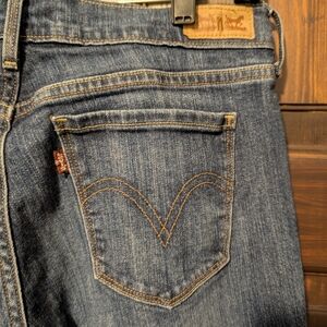 Levi's 505's Women's Denim Blue Straight Leg Jeans